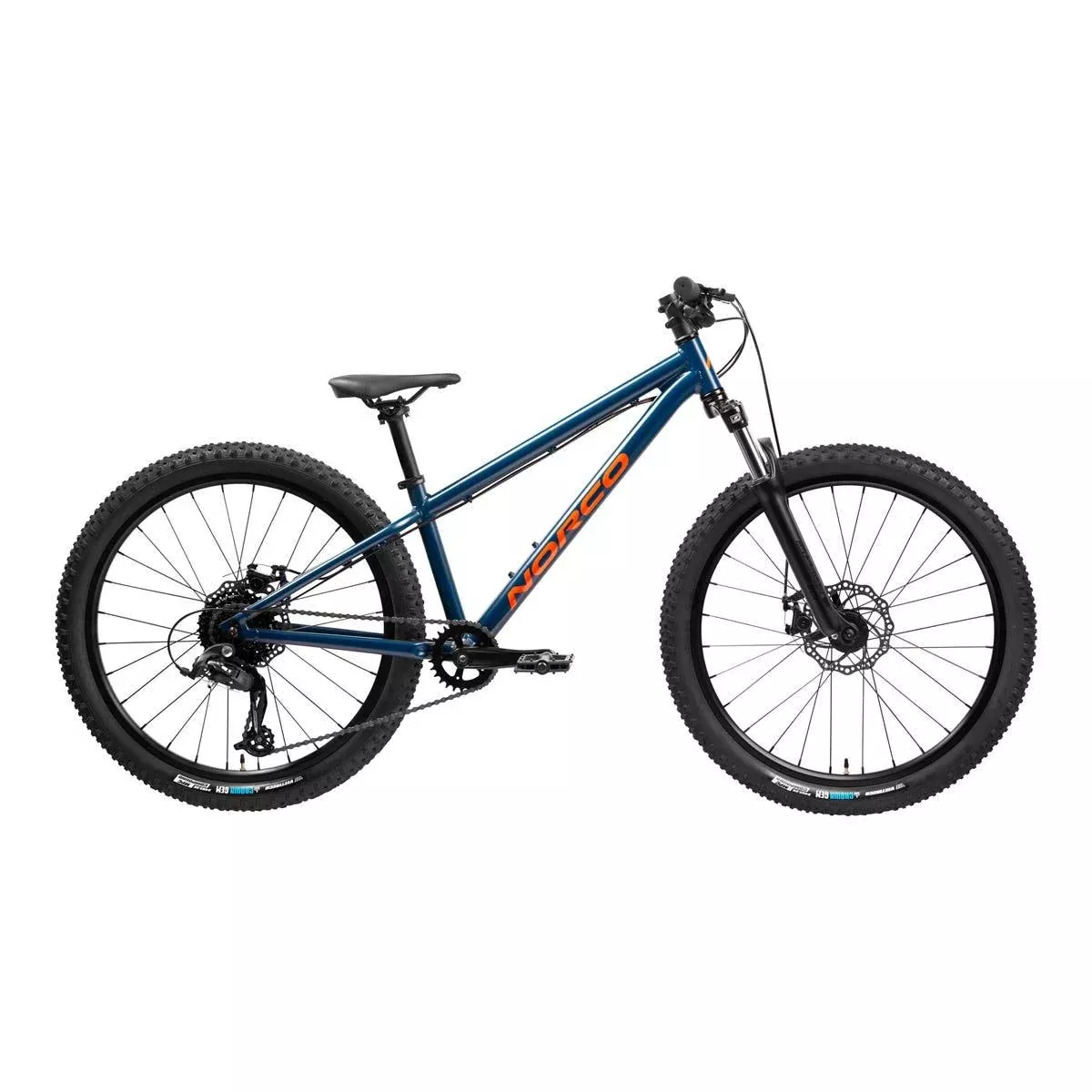 Norco Fluid HT 24.2 24” Kids Mountain Bike Blue/Orange