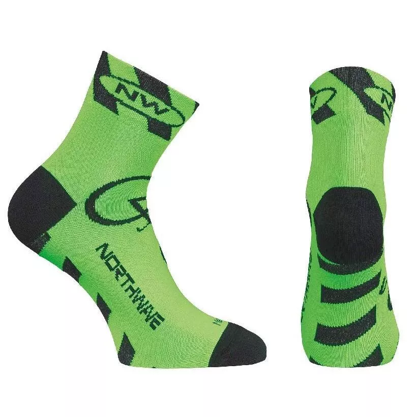 Northwave Bikeman 2 Socks Green/Black