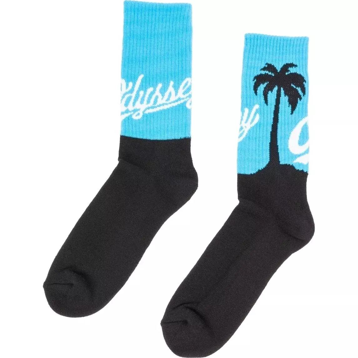 Odyssey Coast Crew Socks Black/Blue