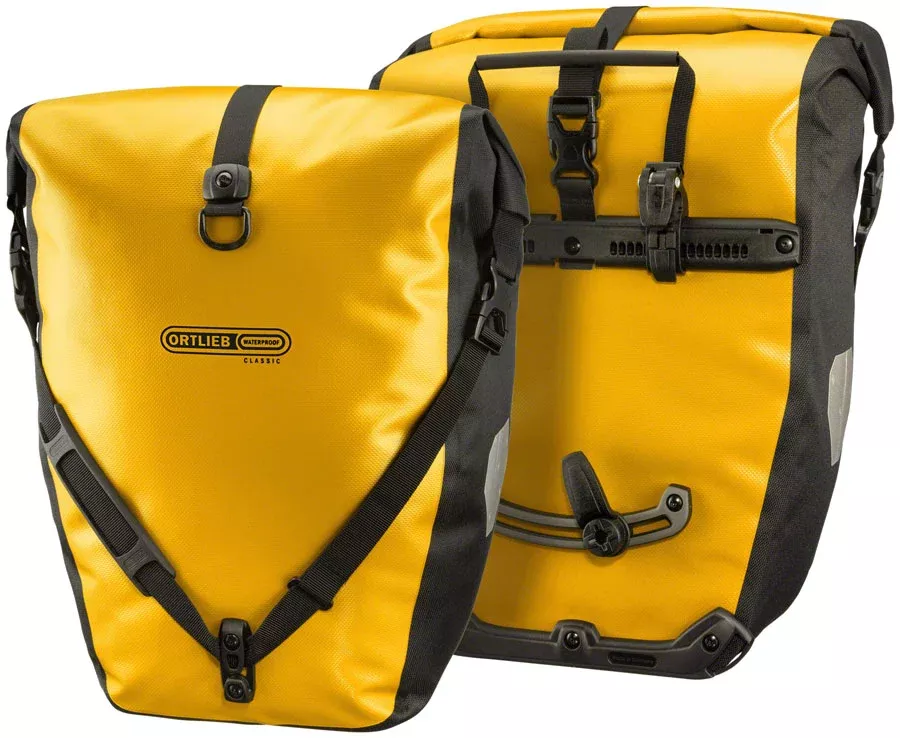 Ortlieb Back Roller Pannier – 40L, Pair, Sunyellow/Black