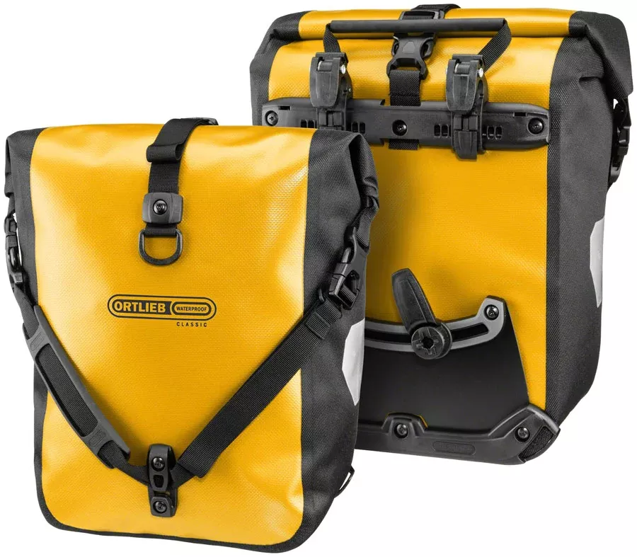 Ortlieb Sport-Roller Classic Pannier – 25L, Pair, Sunyellow/Black