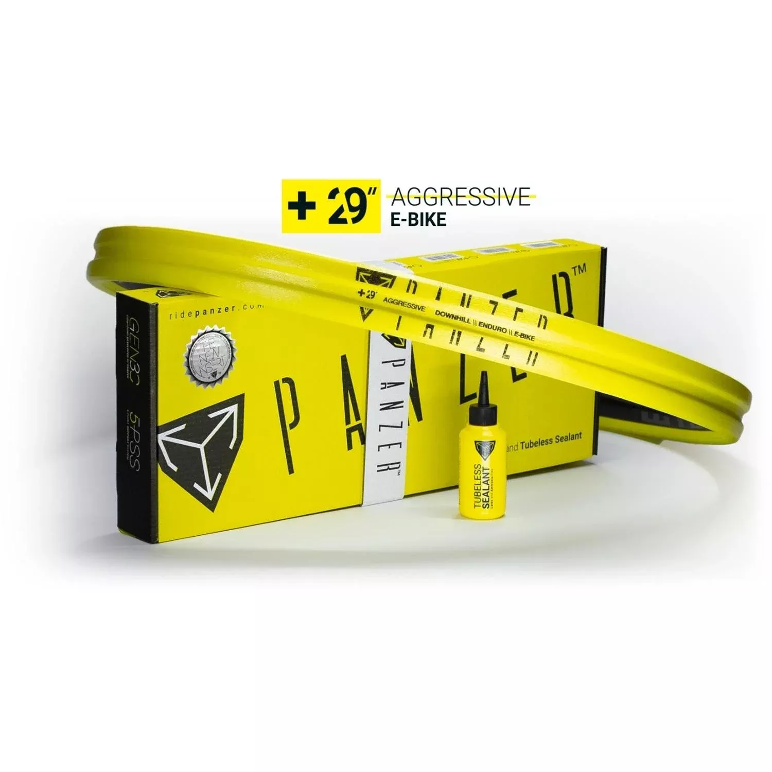 PANZER Aggressive E-Bike Tyre Insert 29” Rim Width 33mm-35mm Tyre Width 2.6-3”
