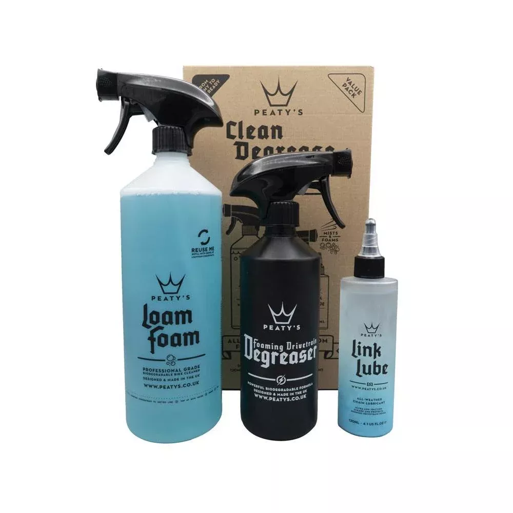 Peaty’s Clean Degrease & Lube Gift Pack