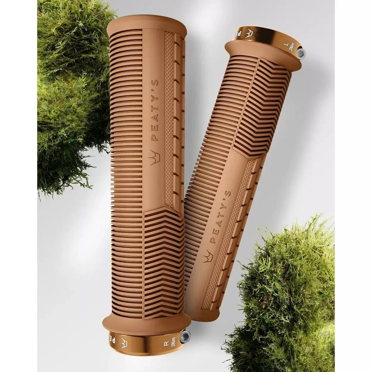 Peatys Monarch Grips - Mushroom Thick 130x32-34mm Gum