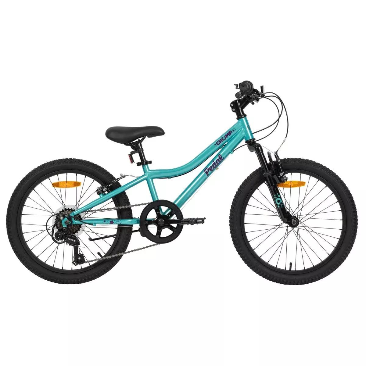 Pedal Chomp 20” Kids Bike Turquoise