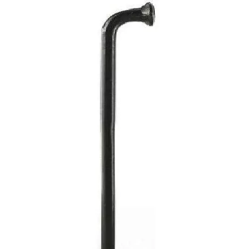 Pillar PSR14 J-Bend Blank Spoke 320mm Black (No Thread)