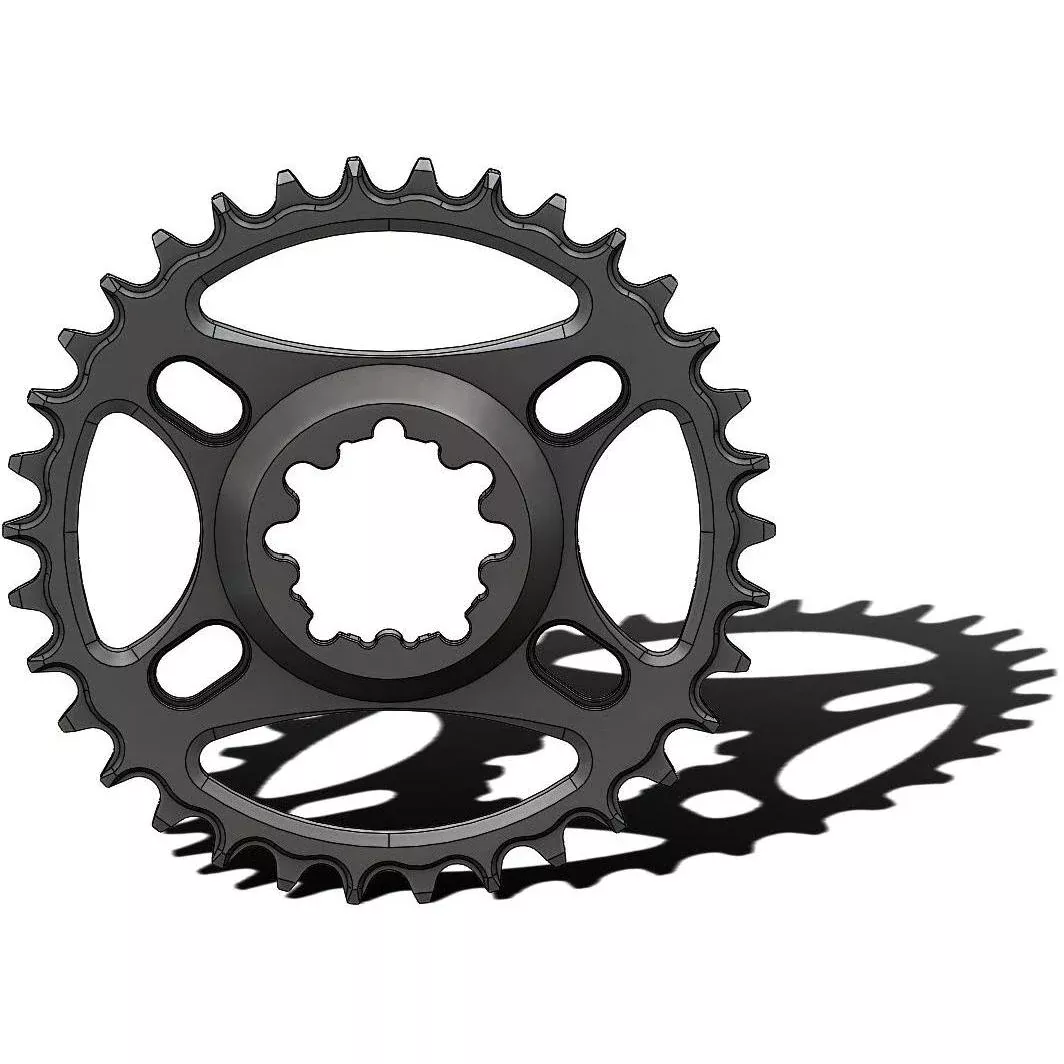 Pilo Chain Ring 34T Narrow Wide for SRAM Direct Dub 6mm Offset