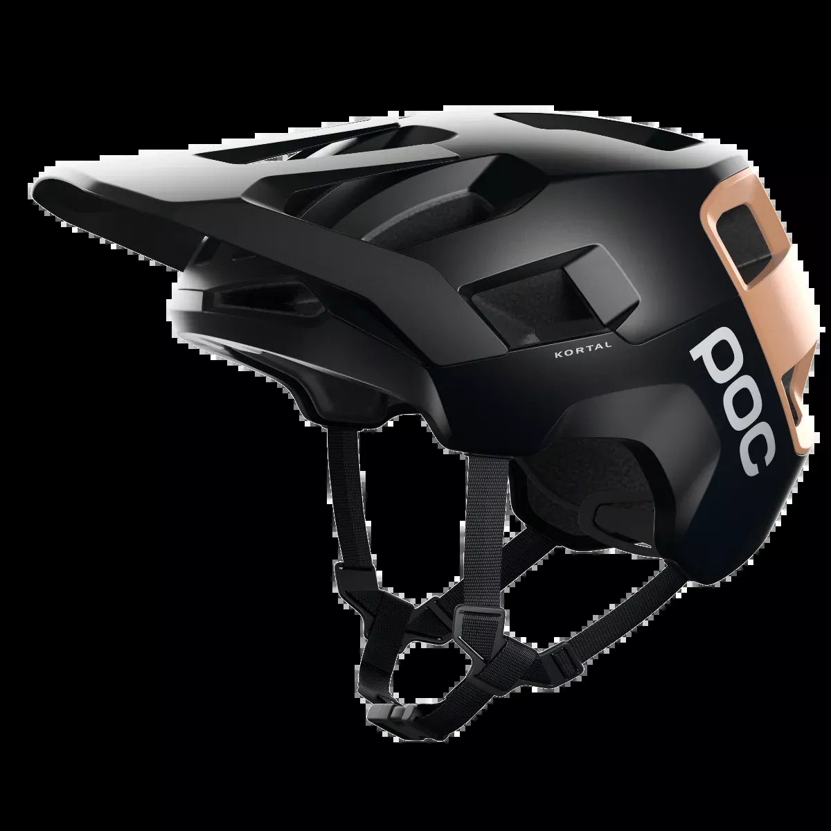 POC Kortal Helmet Black/Citrine Orange