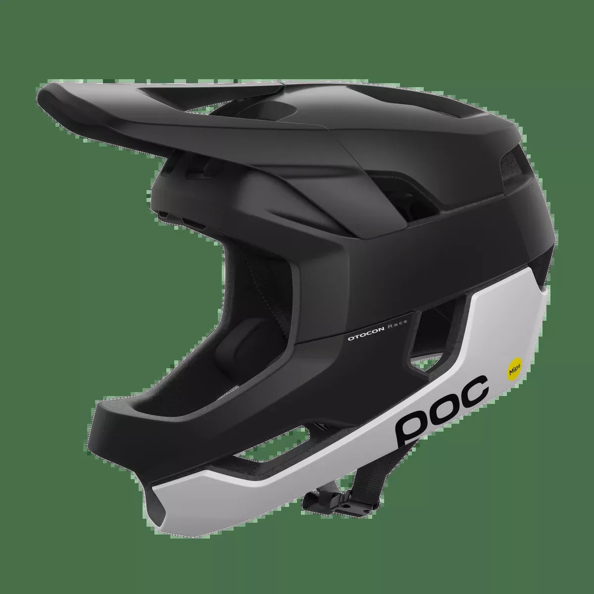 POC Otocon Race MIPS Full Face MTB Helmet Uranium Matte Black/Hydrogen White