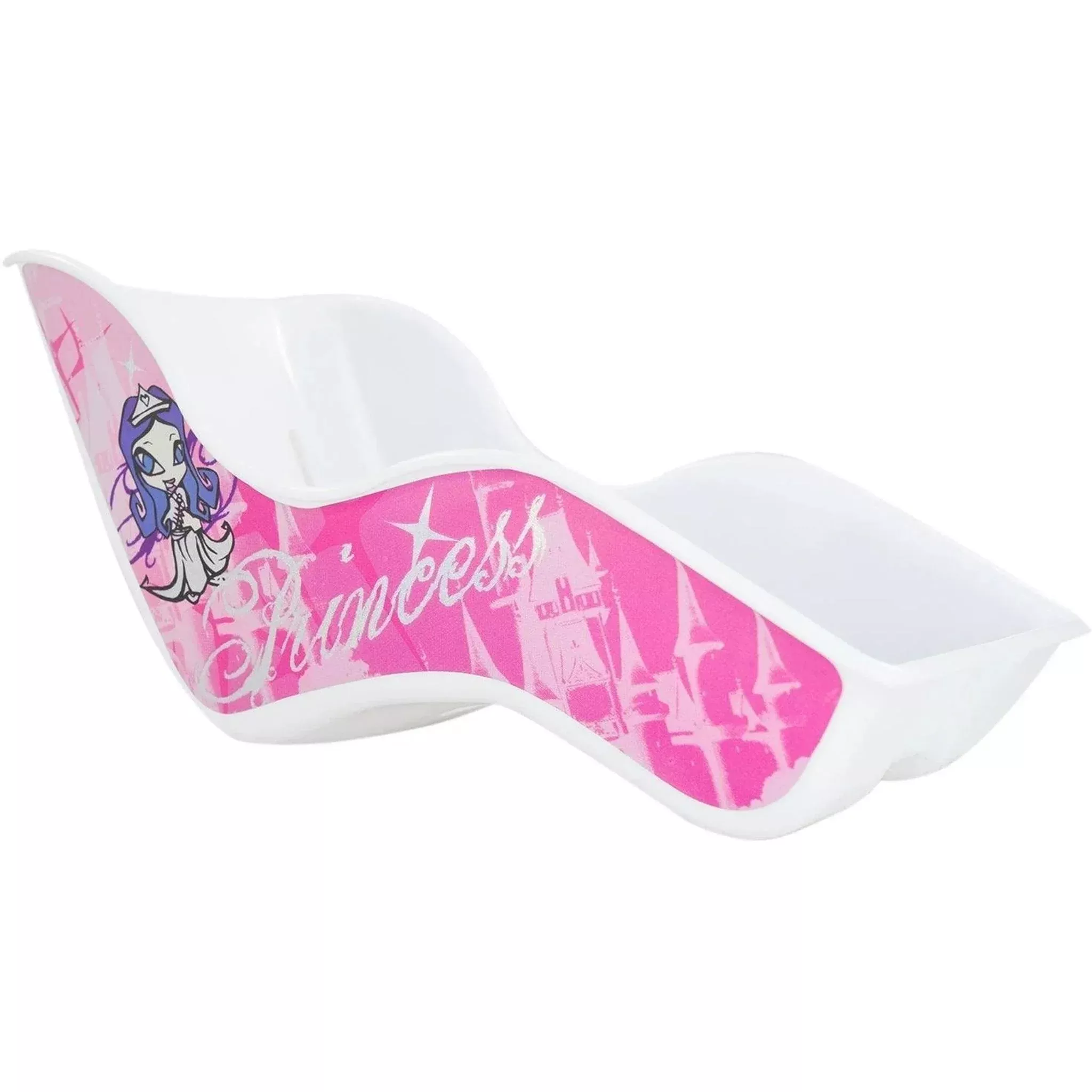 Princess Doll Carrier Rear Mount Bike Basket Pink