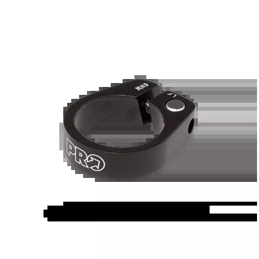 PRO Alloy Seat Clamp Black 31.8mm