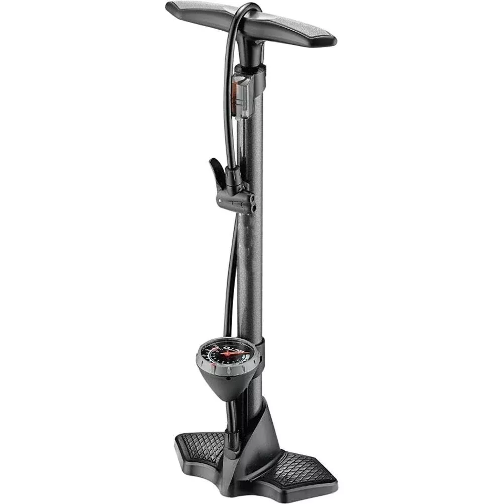 QBP Air Attack Floor Pump Twin Head Valve 120 Psi