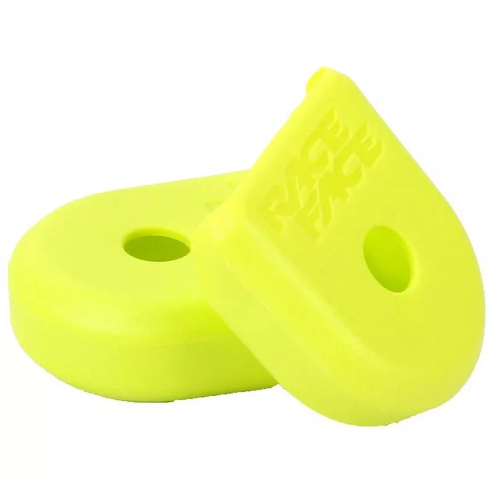 Race Face Alloy Crank Boots Pair Yellow