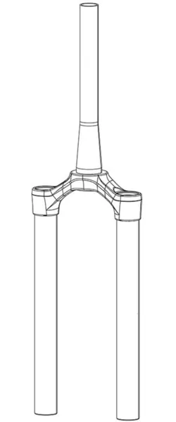 RockShox CSU Lyrik/Yari DPA 2927+ DFBLK