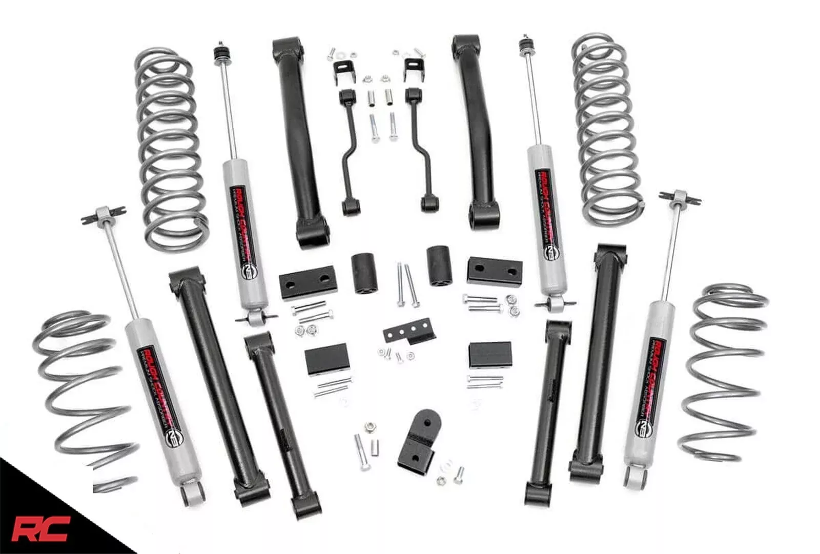 Rough Country 900.20 4" Lift Kit N3 Shocks for 93-98 Jeep Grand Cherokee ZJ 4WD
