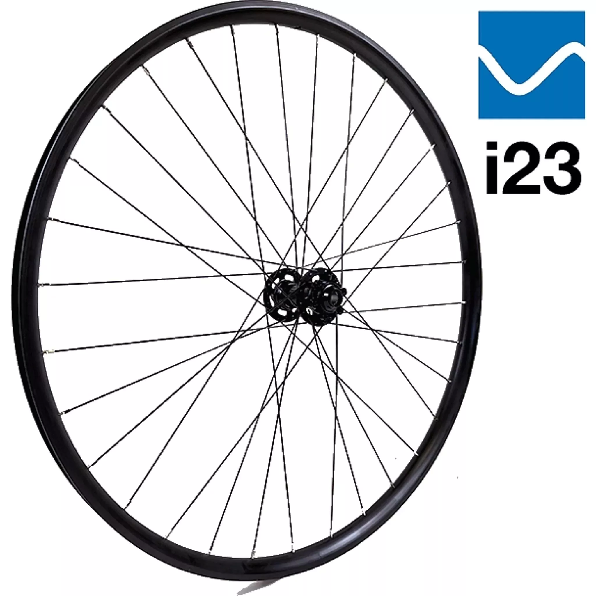 Ryde Blue Range i23 QR 6-Bolt MTB Front Wheel 27.5” Black