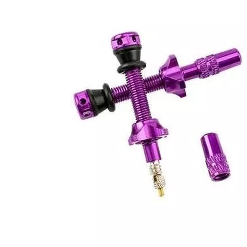 Ryfe Tubeless Presta Valves – High Flow – Blue 44mm – Pair