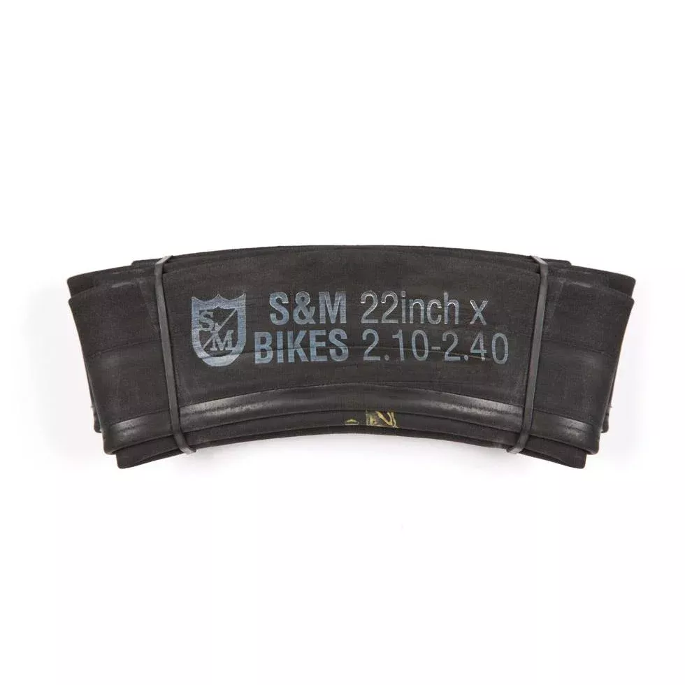 S&M BMX Schrader Valve Inner Tube 22'' X 2.1-2.4''
