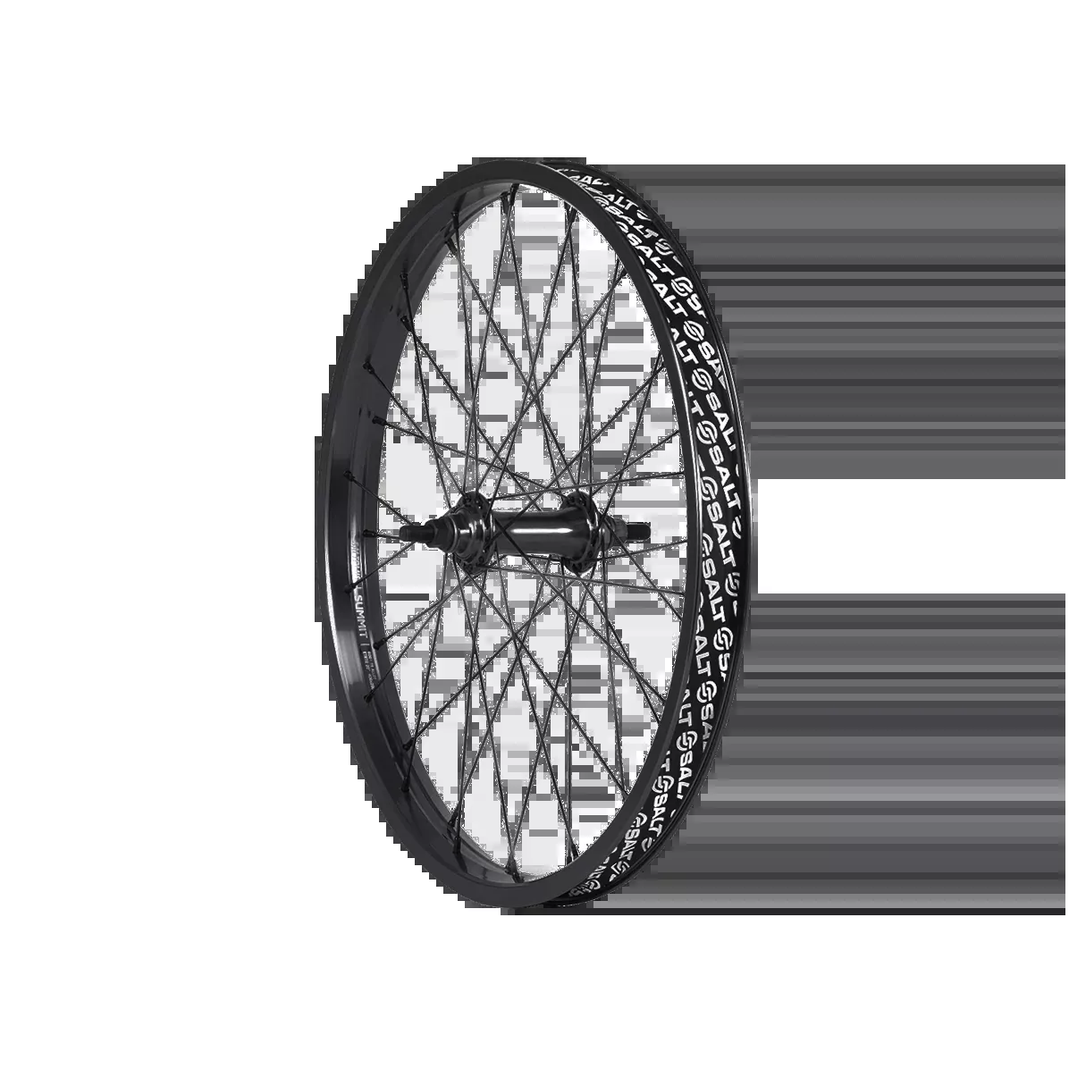 Salt Everest BMX Front Wheelset Black
