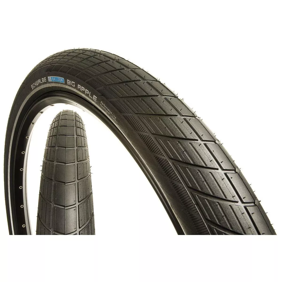 Schwalbe Big Apple Kevlar Slick Tyre 20 x 2.15