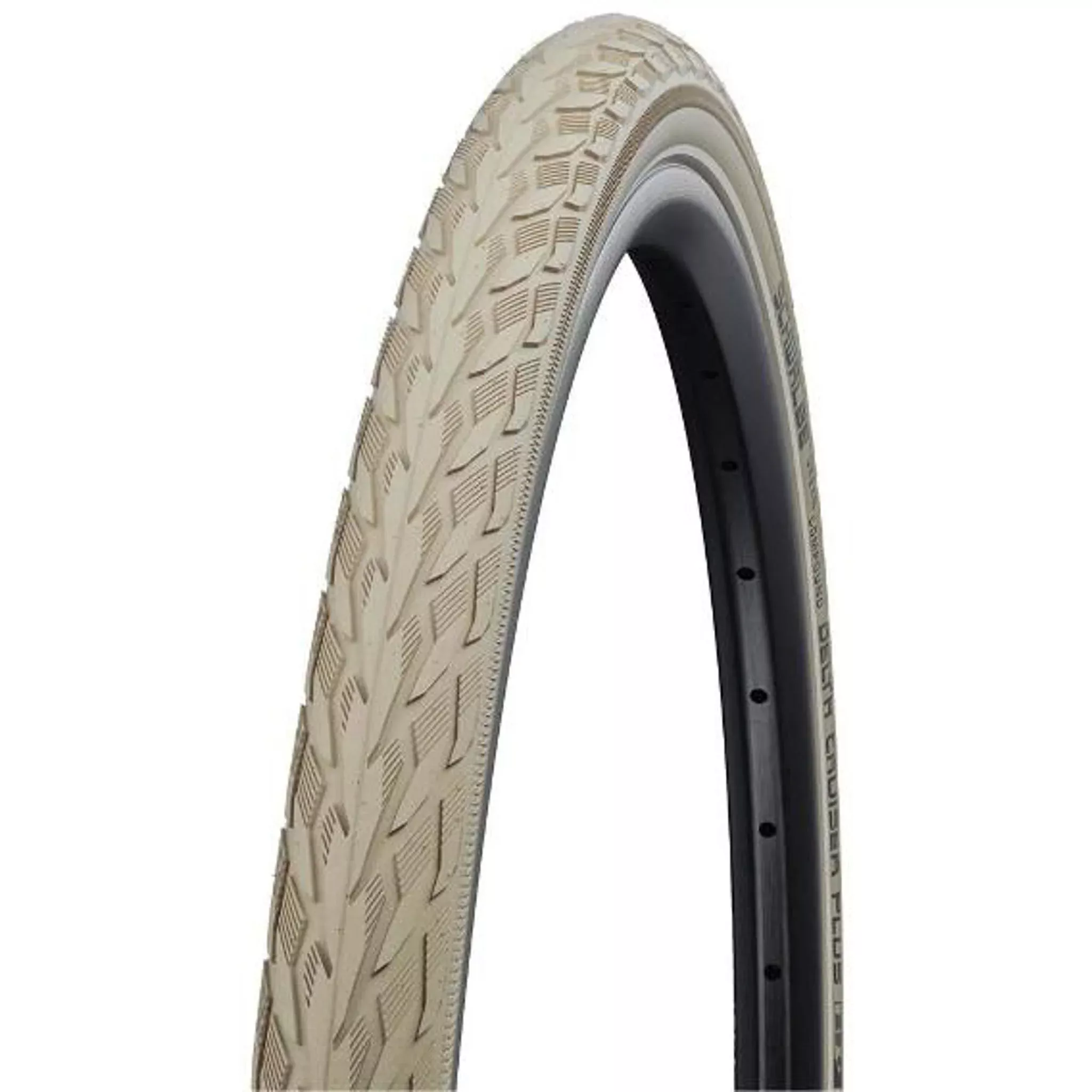 Schwalbe Delta Cruiser Plus Wire Bead Hybrid Tyre 28×1.5” Cream
