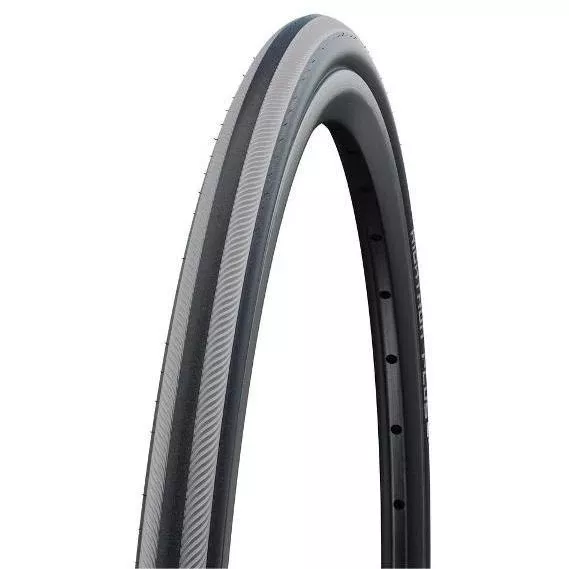 Schwalbe RightRun Plus Wheelchair Tyre 24 x 1” Grey Stripes