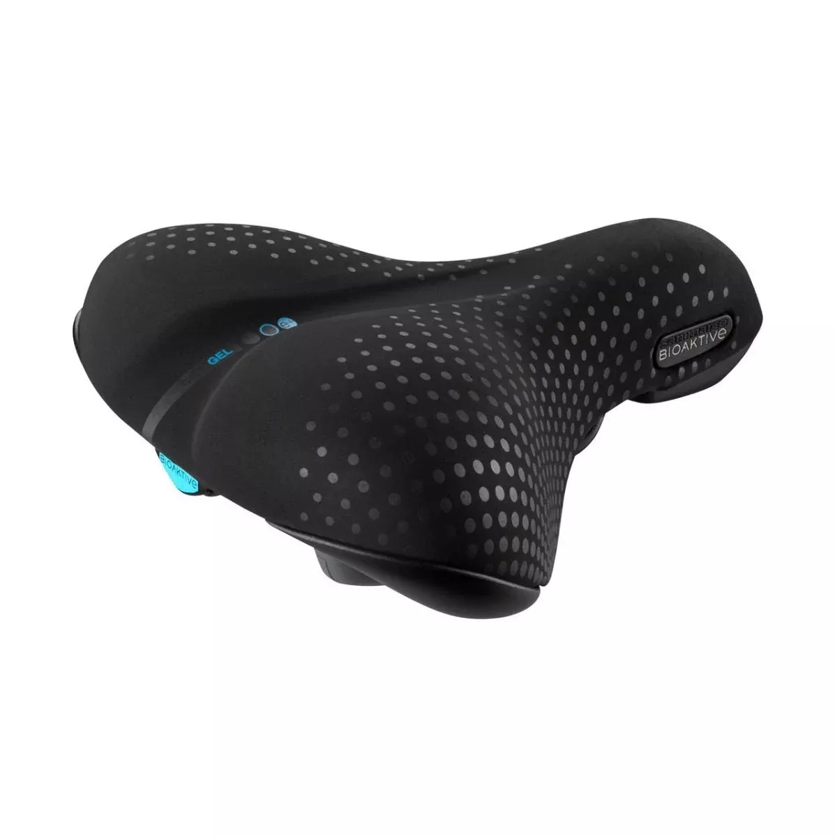 Selle San Marco Bio Active City Gell Full Fit Saddle Black Small