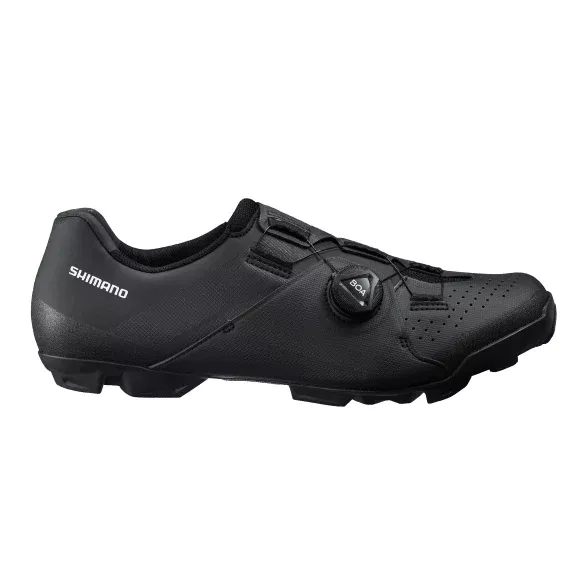 Shimano XC300 E-Width Mens MTB Shoes Black 2022