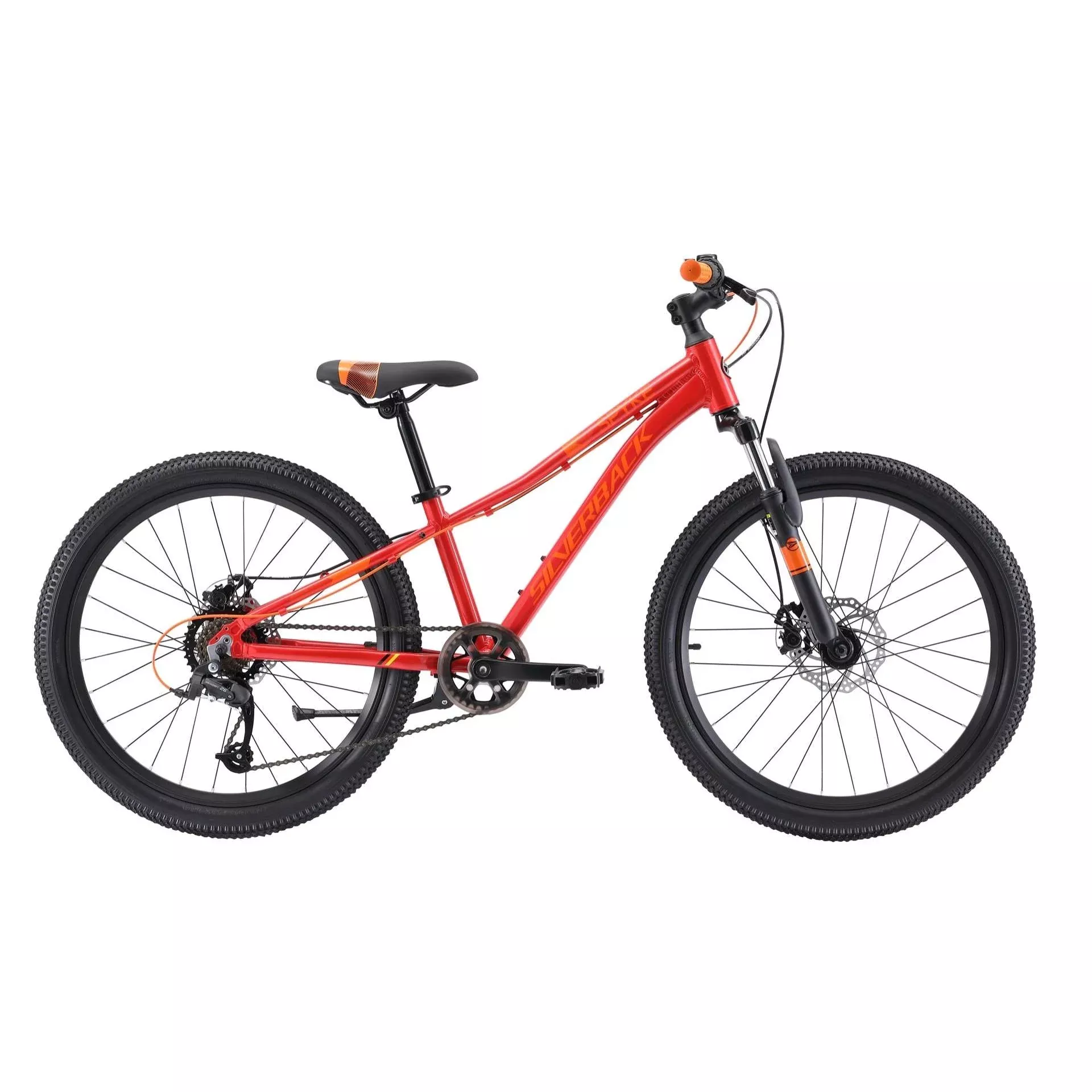 Silverback Spyke 24” Kid’s Mountain Bike Red/Orange