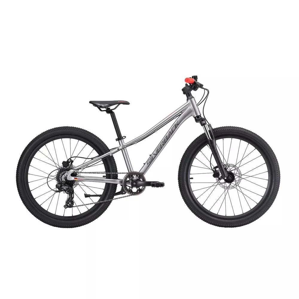 Silverback Spyke SE 24” Kids Mountain Bike Moondust Metallic