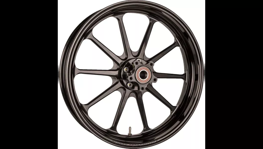 SlyFox Performance 19"X3" Black Adonized Front Wheels W/O ABS 4 Harley 08-19 FLH