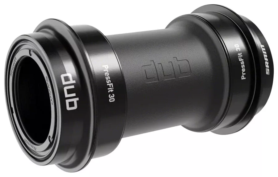 SRAM DUB Wide PressFit30 Bottom Bracket – PF30, 73mm, Road, Black