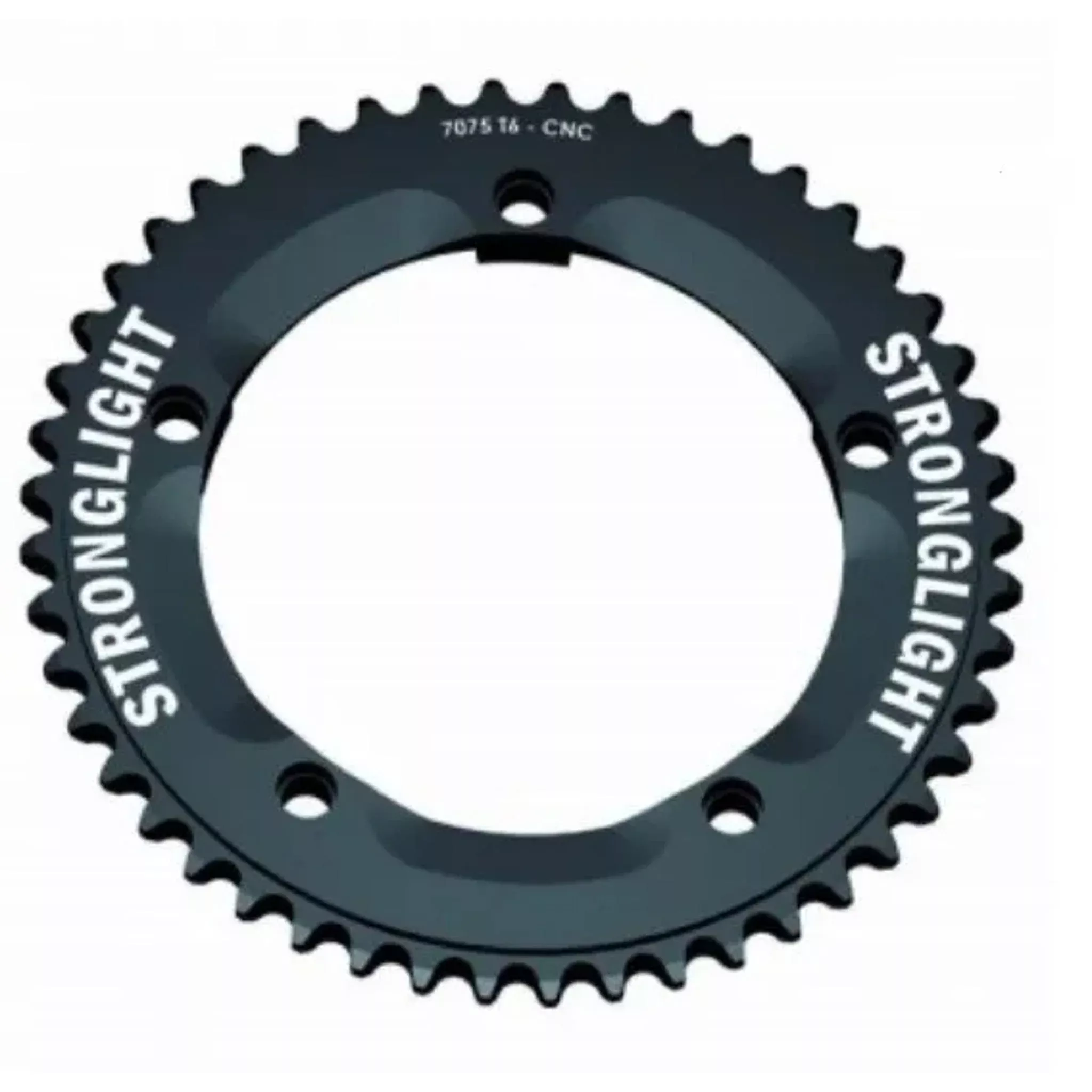 Stronglight Track 7075-T6 CNC Chainring Black 46T 144mm