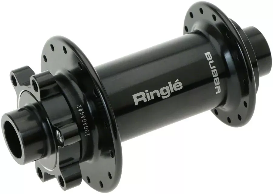Sun Ringle Bubba Front Hub – 15 x 110mm, 6-Bolt, Black, 32H