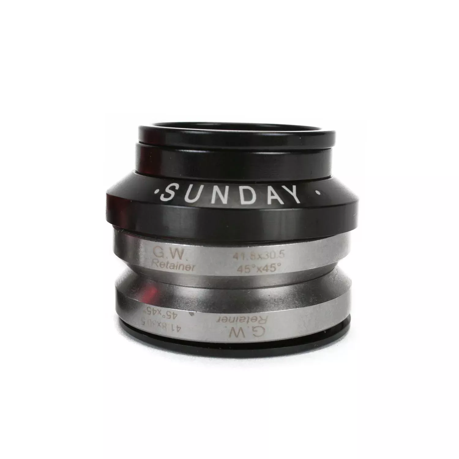 Sunday Integrated BMX Headset 1 1/8'' Black