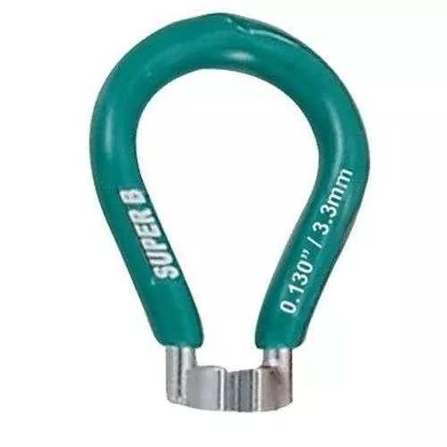 Super B Spoke Wrench Tool 3.3mm Green