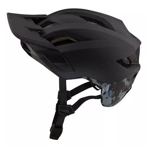 TLD Flowline SE AS Radian Helmet MIPS Camo Black/Grey
