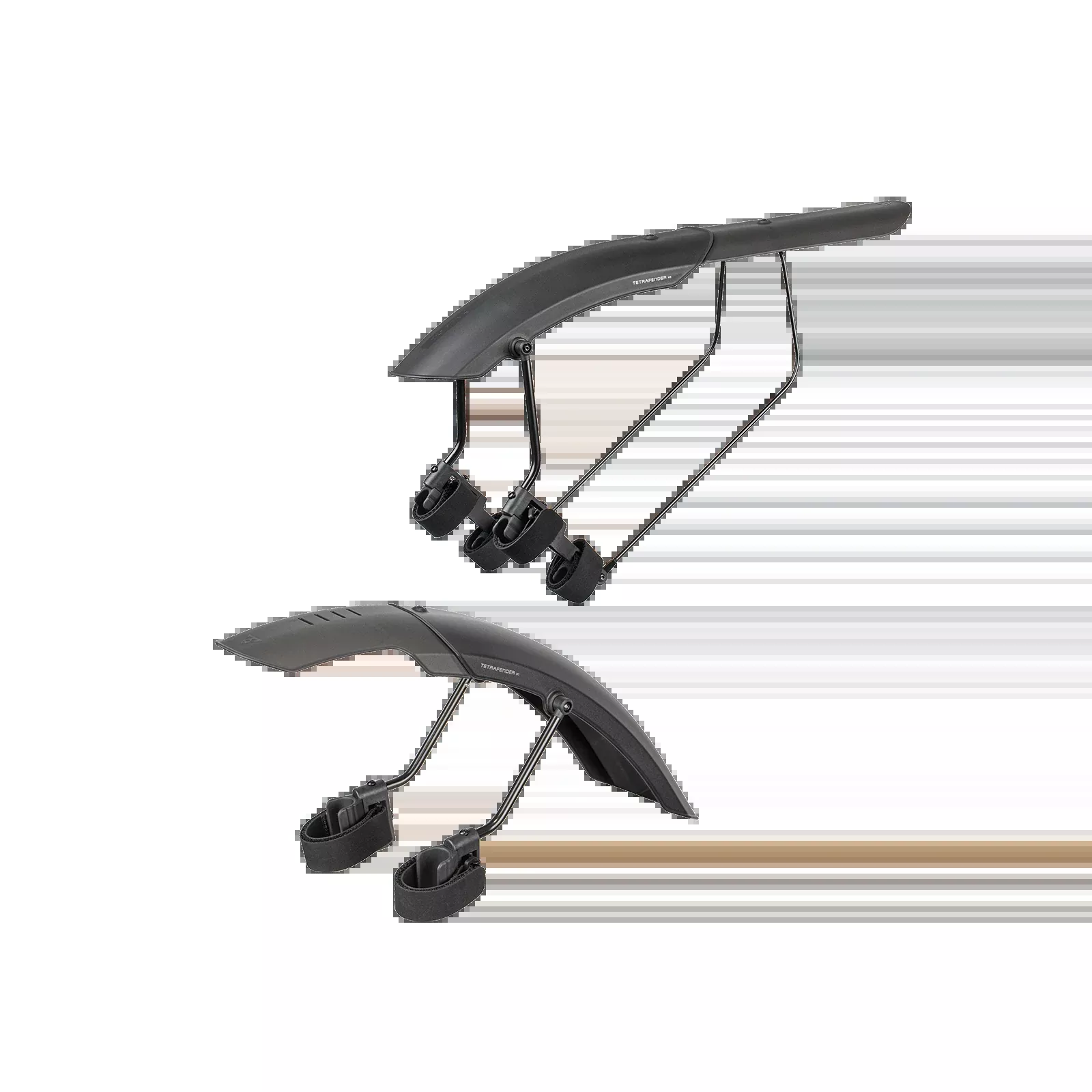 Topeak Tetrafender M1 Front & M2 Rear MTB Mudguard Set
