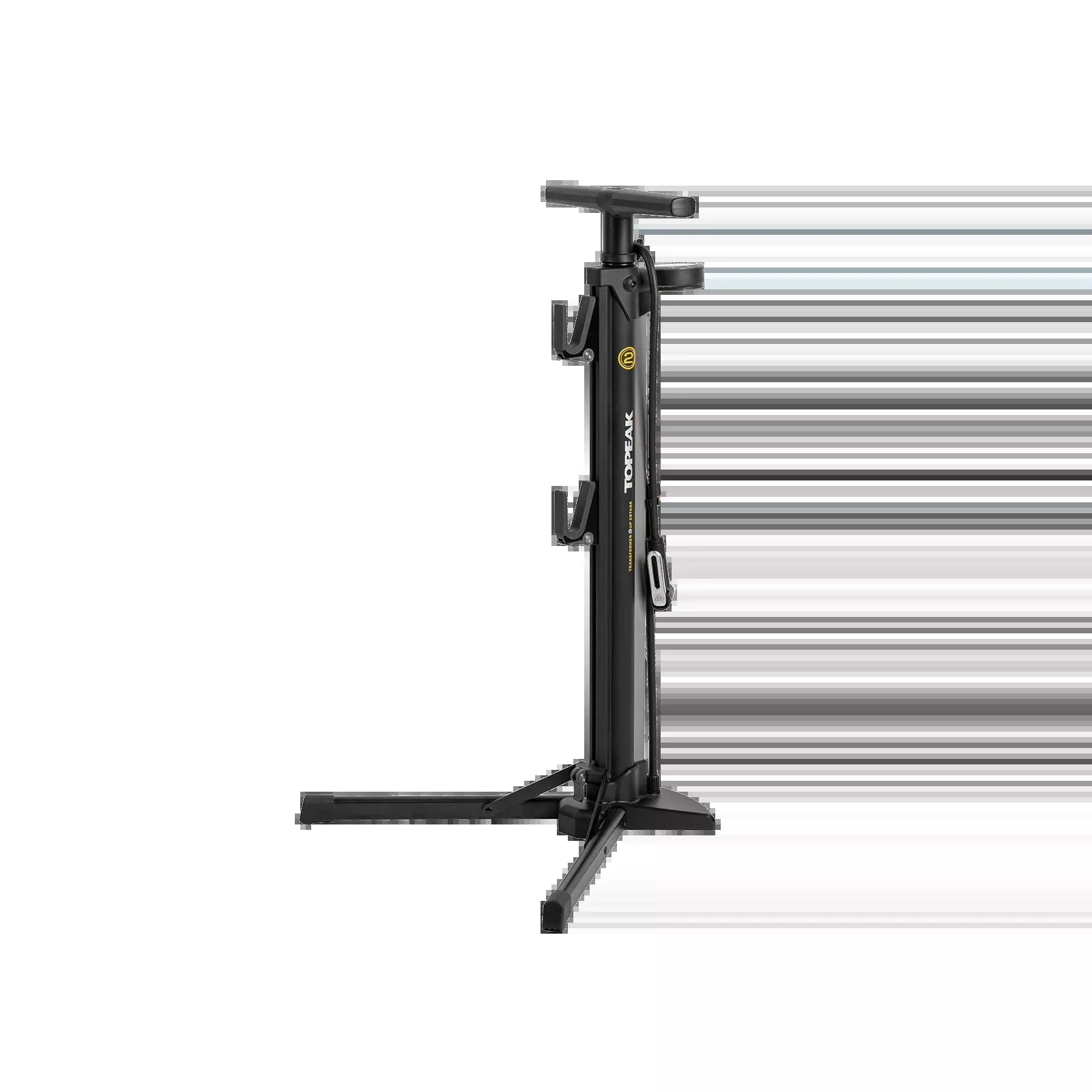 Topeak Transformer eUP 2Stage Floor Pump Black