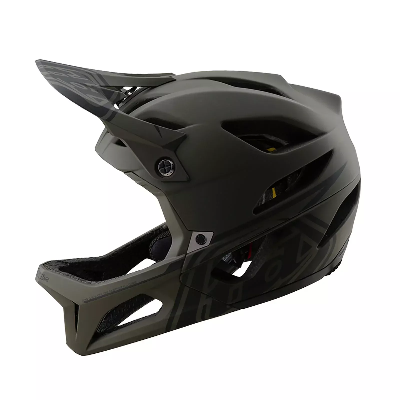 Troy Lee Designs Stage Full Face Helmet – Stealth – Caper
