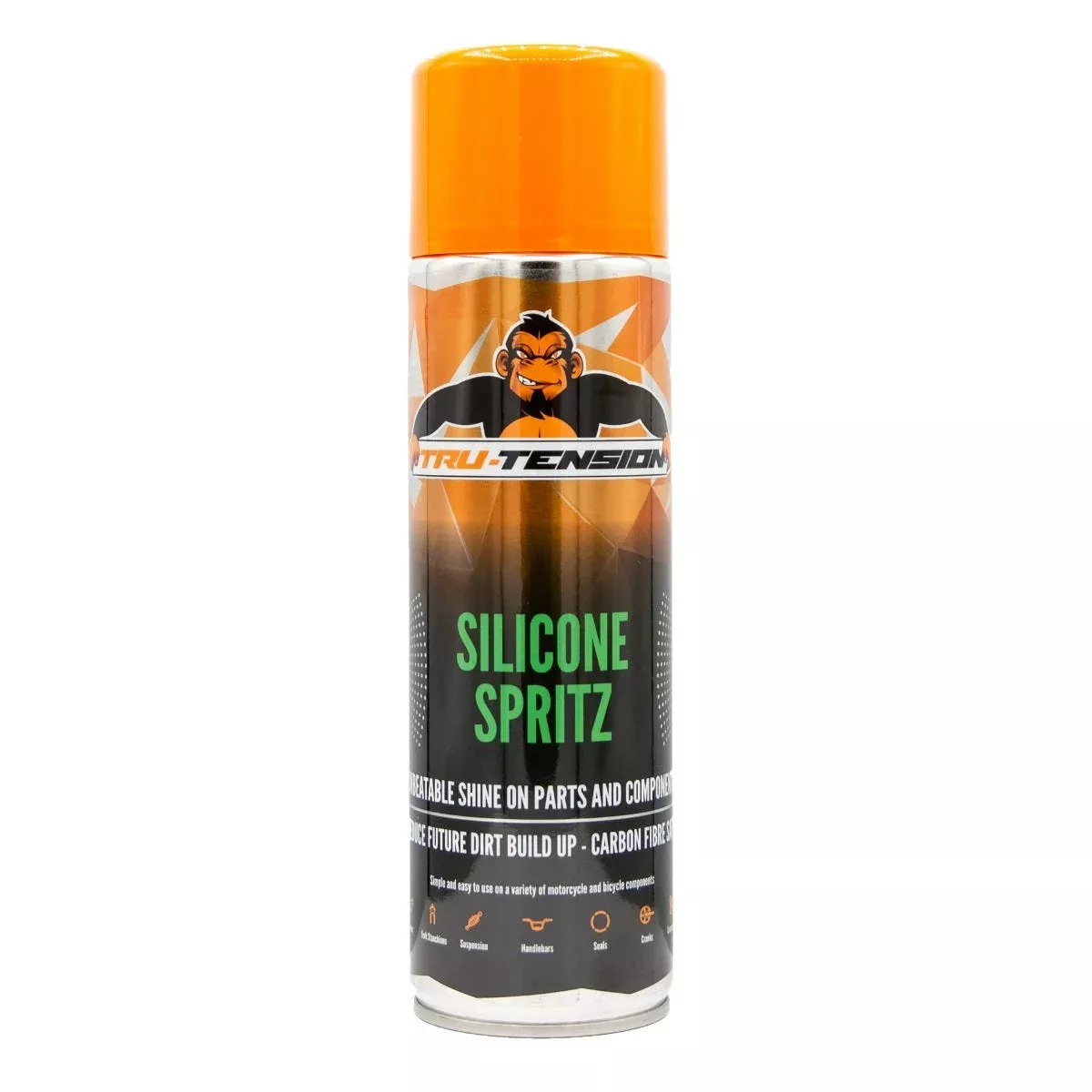 Tru-Tension Silicone Spritz Aerosol Cleaner 500ml