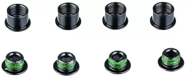 TruVativ Chainring Bolt Kit - 4 Arm Single with Aluminum Guard