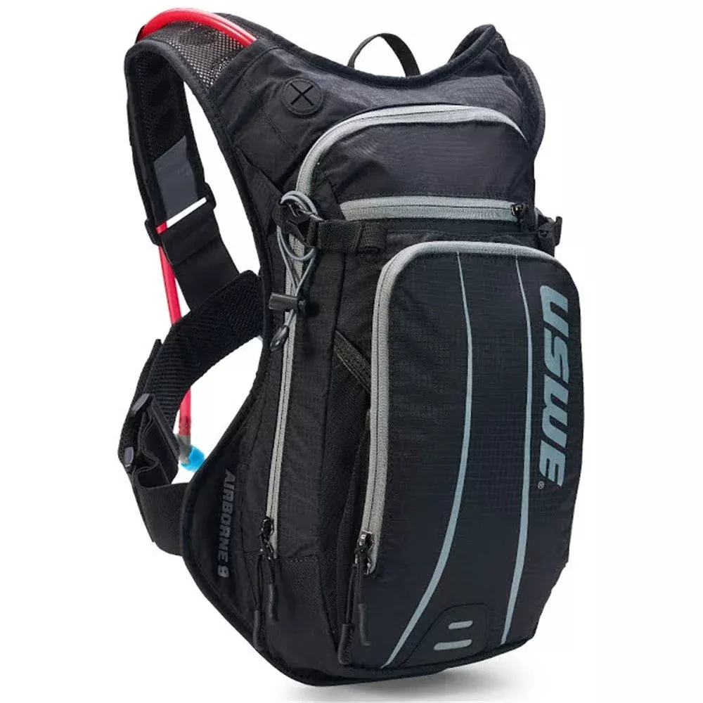 USWE 21 Airborne 9 Elite Hydration Pack 3.0L Black/Grey