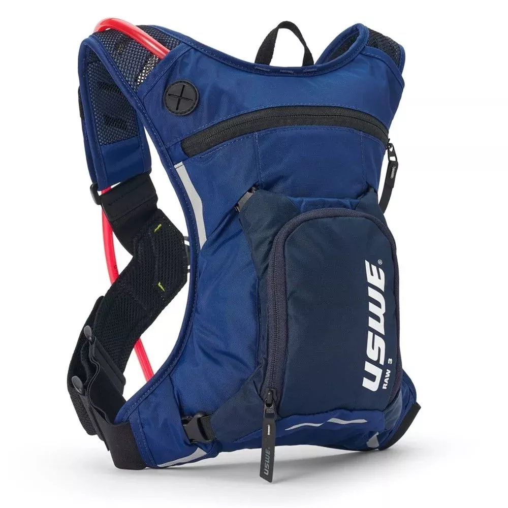 USWE 21 Raw 3 Hydration Pack 2.0L Factory Blue