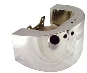 V-Factor Chrome Oe Style Oil Tank Repl 62498-00A Harley Softail 00-Up