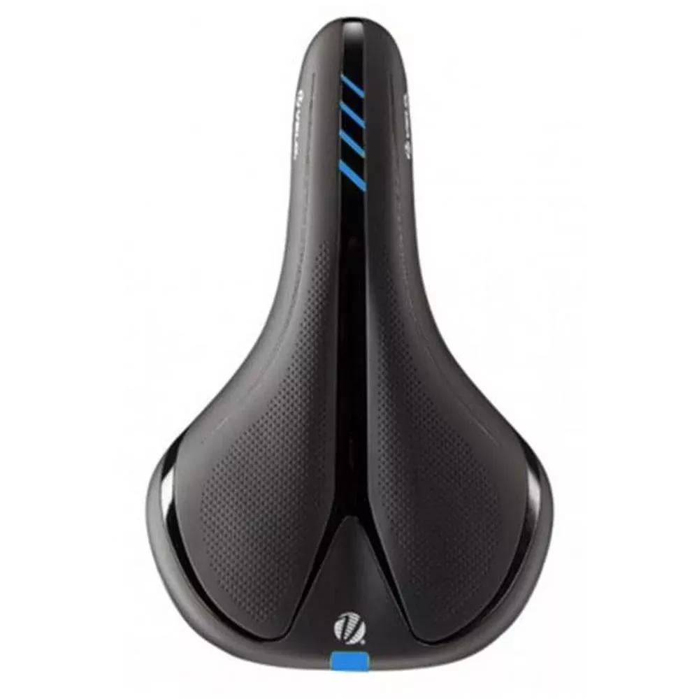 Velo High Density Foam Unisex Saddle with Steel Rails