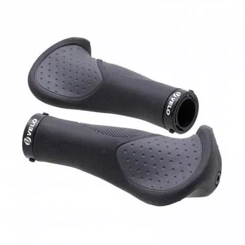 Velo Lockon Ergonomic Comfort Grips Black