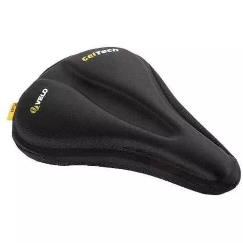 Velo Plush Ultralight Saddle Cover Medium Length 285mm x 205mm Black