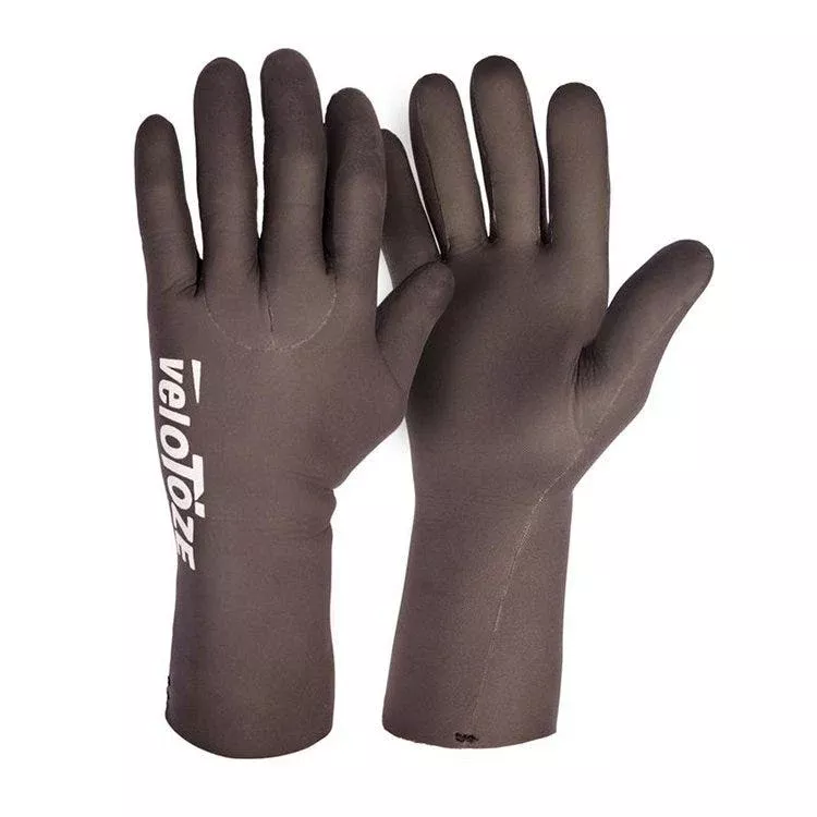 VeloToze Waterproof Cycling Gloves Black