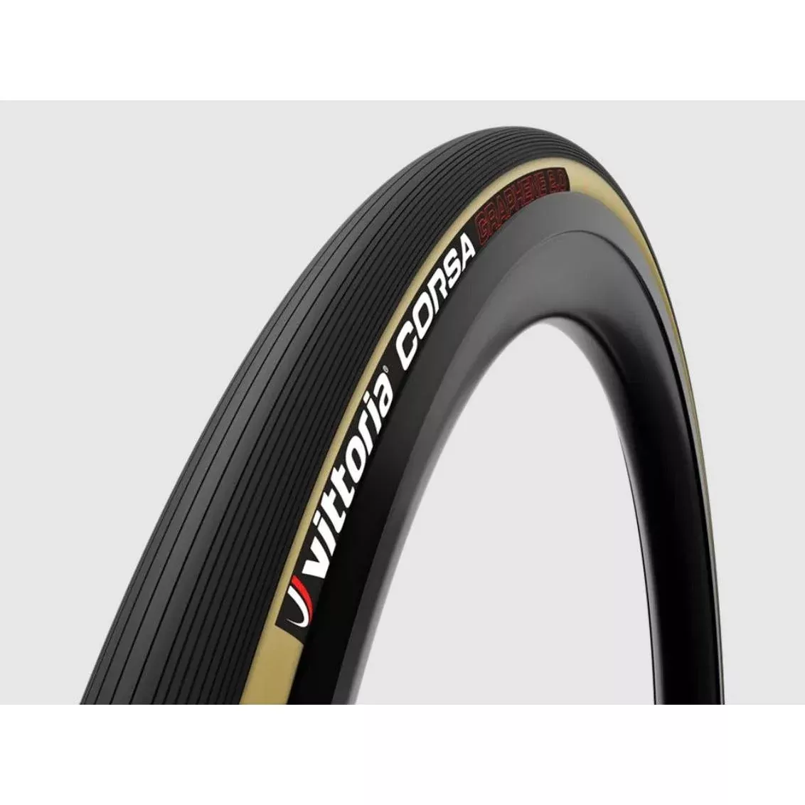 Vittoria Corsa Pro Folding Tyre 700 X 32C TLR G2 Black/Para